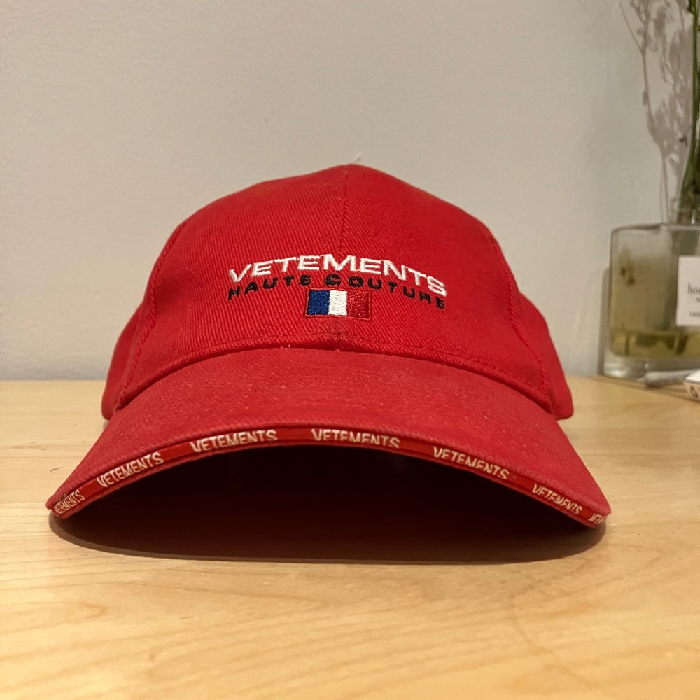 Vetements haute couture hat